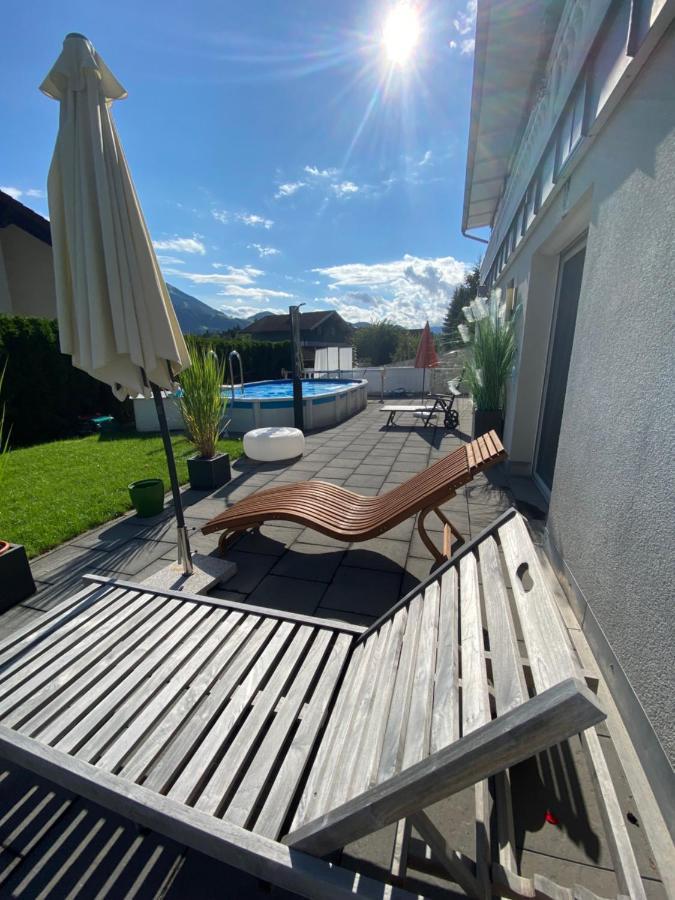 Modernes Alpenapartment Mit Sauna Wintergarten Und Pool Salzburgo
