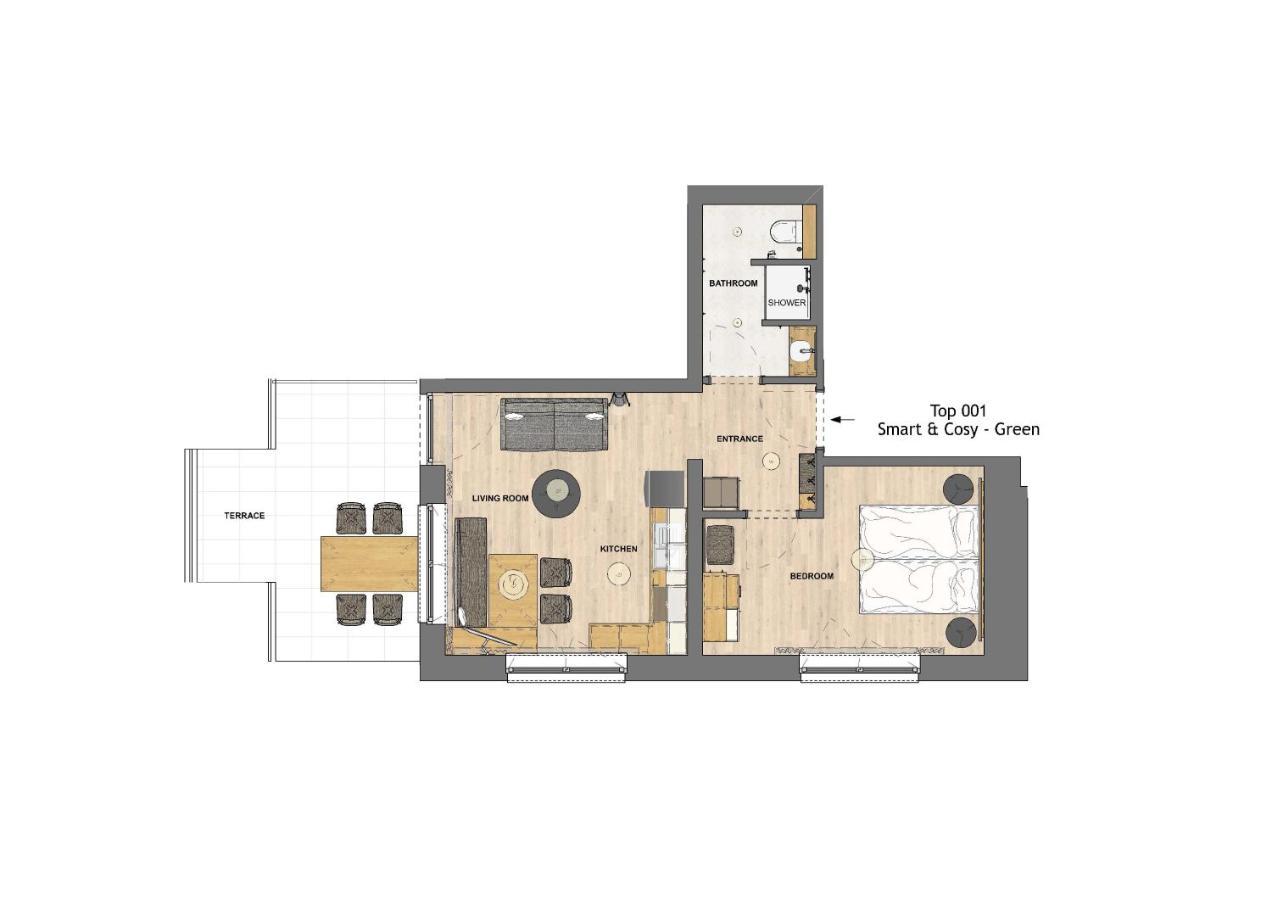 Aparthotel Homebound Apartments Salzburg City I - Contactless Check-In 4*