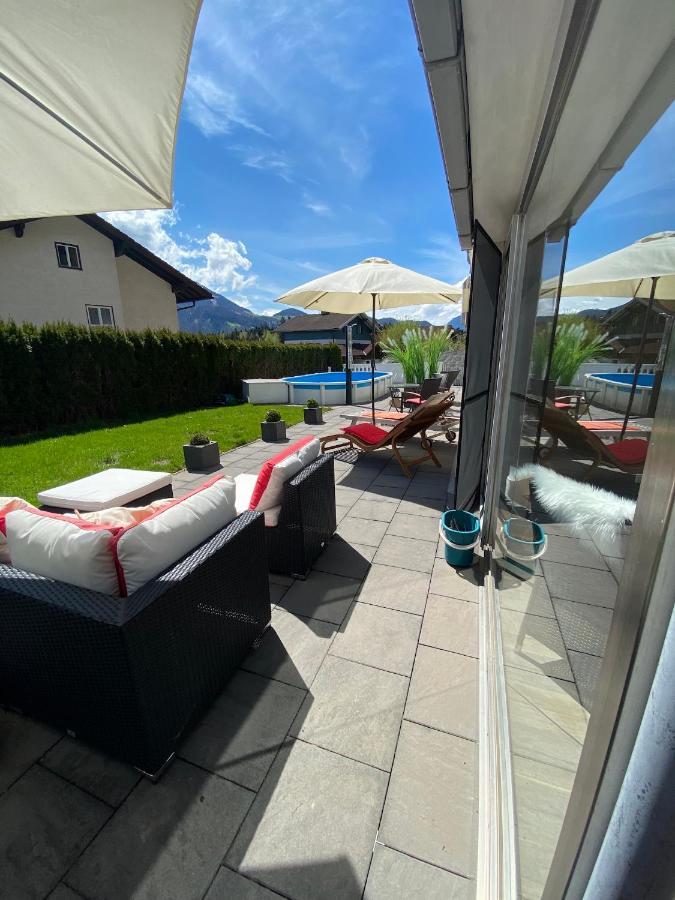 Modernes Alpenapartment Mit Sauna Wintergarten Und Pool Salzburg