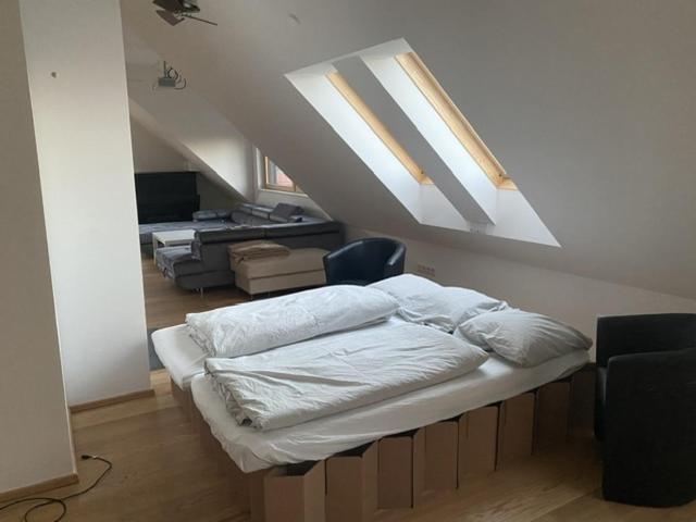 Apartment Salzburg-loft Im Stadtteil Leopoldskron-moos 120qm Mit Balkon & Untersbergblick *