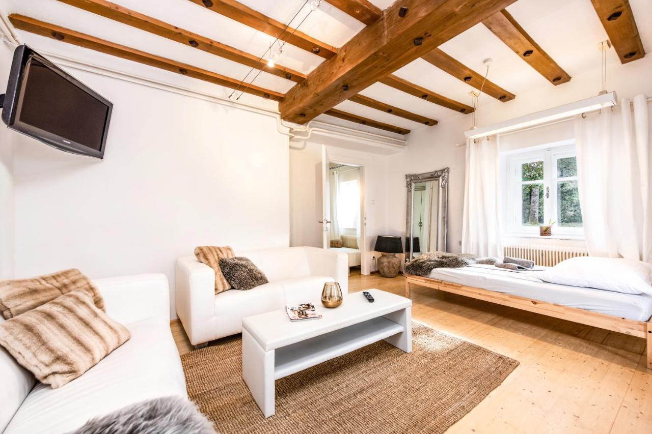 Family Wellhouse Garden Direct In Salzburg, Sunny Big Garden, Up To 16 Pax, Bikes For Free, Bbq, Sunbeds, Parking For Free, 15 Min Sound Of Music Villa