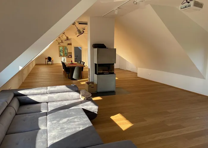 Salzburg-Loft Im Stadtteil Leopoldskron-Moos 120Qm Mit Balkon & Untersbergblick