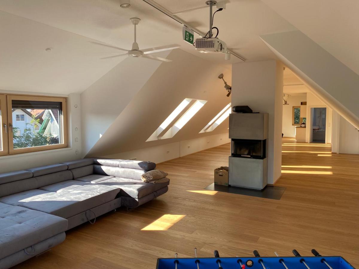 Salzburg-loft Im Stadtteil Leopoldskron-moos 120qm Mit Balkon & Untersbergblick Salzburg